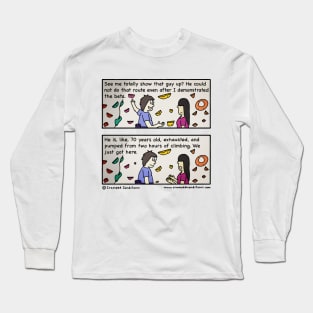 Climbing gym - Show-off Long Sleeve T-Shirt